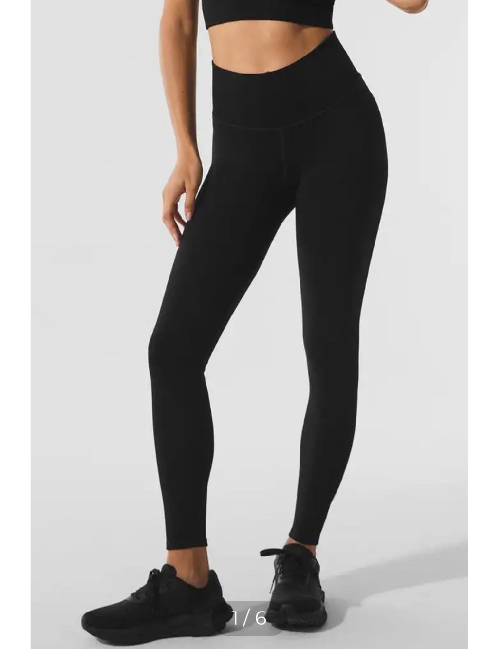 ALO Seamless Winter Warm Plush High-Waist 7/8 Legging